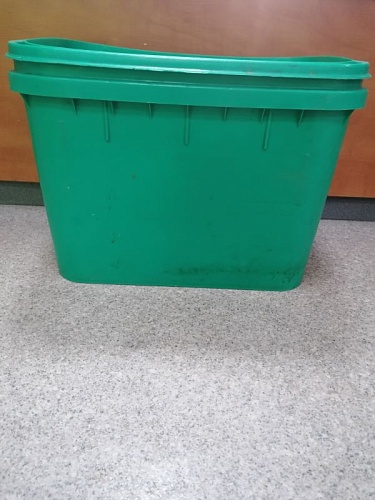 Кан под рыбу 20л, зеленый Кан под рыбу 20л, зеленый