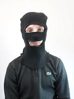 Маска-шлем 2-й вязки (черная) Маска-шлем 2-й вязки (черная)