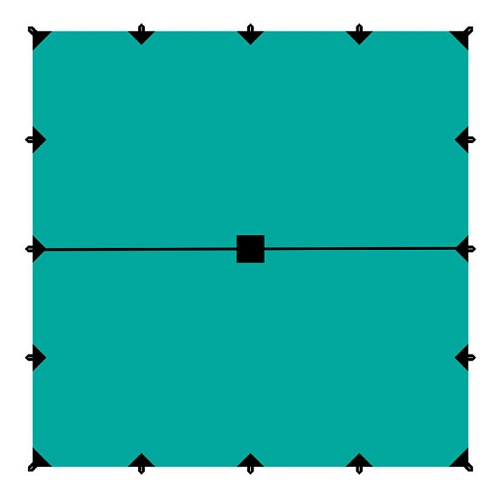 Тент 6*6м, зеленый Тент 6*6м, зеленый