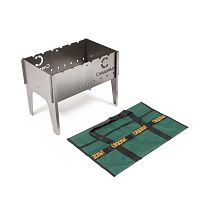 Мангал "Следопыт" складной, 490х310х370 мм, толщина 2 мм, без шампуров, в сумке Мангал "Следопыт" складной, 490х310х370 мм, толщина 2 мм, без шампуров, в сумке