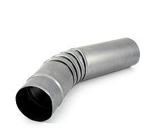 Труба угловая (40град.) для печи Следопыт, D-74 Труба угловая (40град.) для печи Следопыт, D-74