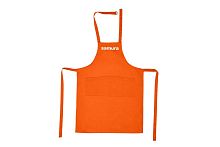 Фартук кухонный, большой, оранжевый