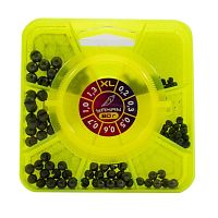 Набор грузил 80г, 0,2-1,3 г Набор грузил 80г, 0,2-1,3 г