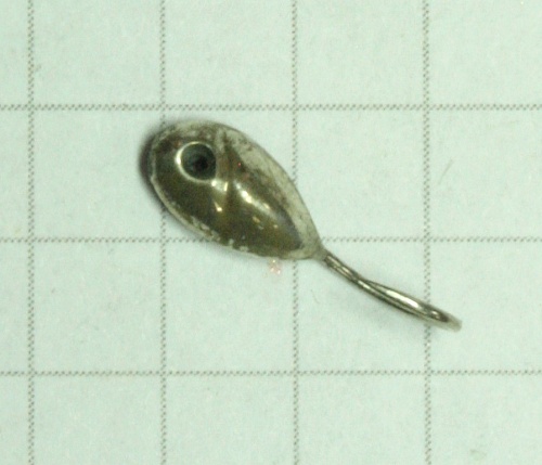 Мормышка Банан № 1 серебро Мормышка Банан № 1 серебро