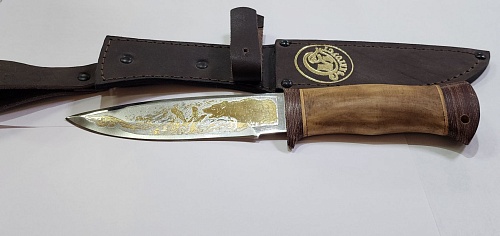 Нож НС-25 позолота