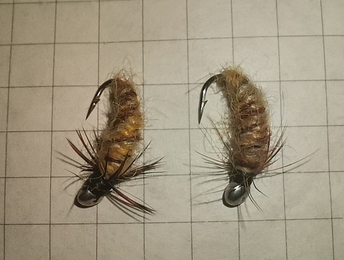 Мушка "Скрутка", кр. № 12 (Scud) Мушка "Скрутка", кр. № 12 (Scud)