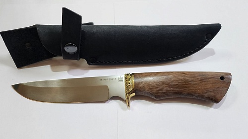 Нож Турист 6 95х18 гарда латунь