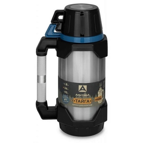 Термос "Арктика",Тайга, 1800 мл, синий