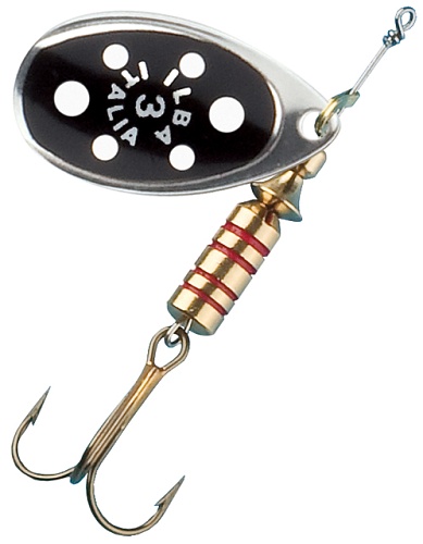 Блесна TONDO "Black/silver" N1/llba/, 3гр. Блесна TONDO "Black/silver" N1/llba/, 3гр.