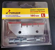 Ножи к ледобуру d=180L мм (левое вращение) Торнадо Ножи к ледобуру d=180L мм (левое вращение) Торнадо