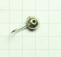 Мормышка Глазок № 1 серебро Мормышка Глазок № 1 серебро