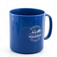 Кружка пластмассовая, 8 см, 350 мл,"Следопыт" Кружка пластмассовая, 8 см, 350 мл,"Следопыт"