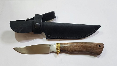 Нож Турист 3 65х13 гарда латунь