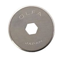 Лезвие для ножей OLFA, круглое, для PRC-2, чистый рез, 18*0,3мм, 2шт (OL-RB18-2)