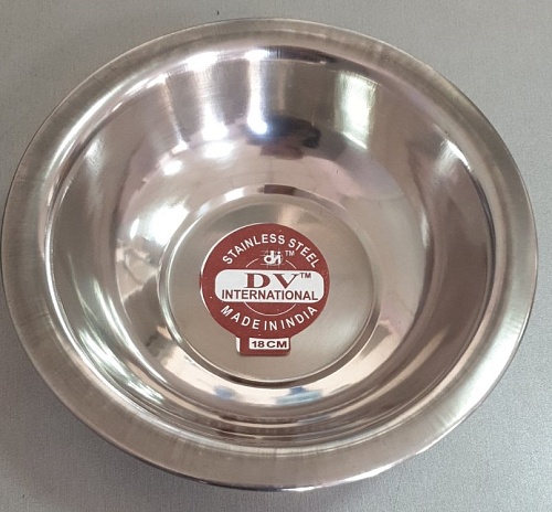 Миска нерж. "555" 18см