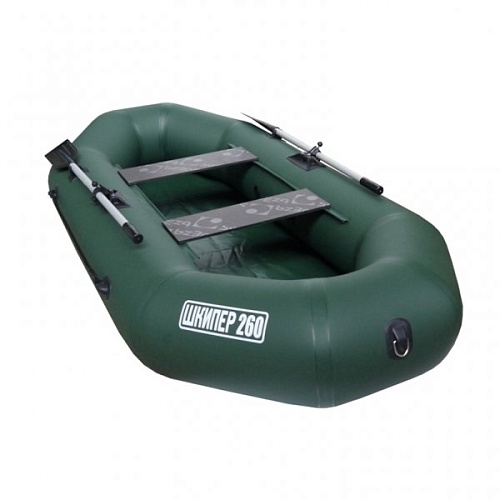 Лодка ПВХ Шкипер 260 цв.зеленый Лодка ПВХ Шкипер 260 цв.зеленый