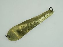 Блесна Сквирского круглоголовая №2 двойная цв.желтая/белая Блесна Сквирского круглоголовая №2 двойная цв.желтая/белая