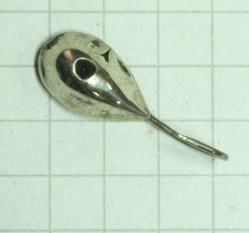 Мормышка Трехгранка №1 серебро Мормышка Трехгранка №1 серебро