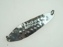 Блесна Сквирского остроголовая №2 двойная цв. белая/желтая Блесна Сквирского остроголовая №2 двойная цв. белая/желтая