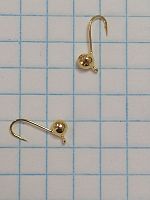 Мормышка Шар/ушко 5мм Gold Мормышка Шар/ушко 5мм Gold