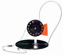 Жерлица зимняя на подст.алюм. d=200mm, катушка d-90mm ОСНАЩЕННАЯ Жерлица зимняя на подст.алюм. d=200mm, катушка d-90mm ОСНАЩЕННАЯ