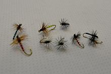 Набор верховых мух Комарик, кр.№12,14,16 (9 штук) Набор верховых мух Комарик, кр.№12,14,16 (9 штук)