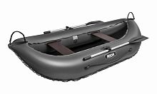 Лодка ПВХ Мана-260 (Skiff-265) гребная 2-местная серая Лодка ПВХ Мана-260 (Skiff-265) гребная 2-местная серая