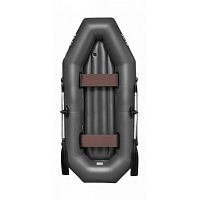 Лодка ПВХ Skiff-260 НД серая