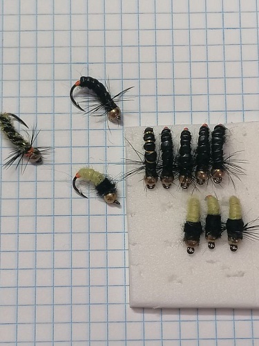 Мушка коронная на ленка Мушка коронная на ленка