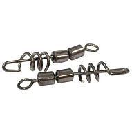 Застежка спиральная с двойным высокоскор.вертлюгом №6 (3шт) Застежка спиральная с двойным высокоскор.вертлюгом №6 (3шт)