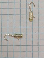 Мормышка Столбик/ушко с фосфором 3 мм Silver Мормышка Столбик/ушко с фосфором 3 мм Silver