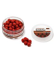 Тонущие бойлы со вкусом Кальмара-Краба 14 мм, 100гр (банка) Тонущие бойлы со вкусом Кальмара-Краба 14 мм, 100гр (банка)