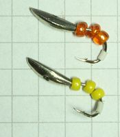 Бисер на крючке овсинка №1 серебро Бисер на крючке овсинка №1 серебро