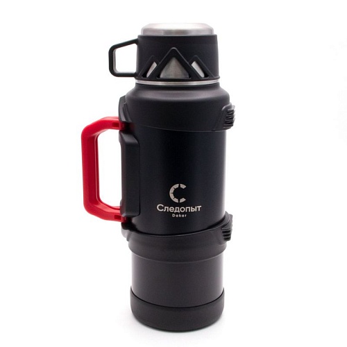 Термос СЛЕДОПЫТ-DAKAR, со складными ручками, 1,9 л