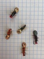 Мормышка Хариузовая с намоткой №1 Мормышка Хариузовая с намоткой №1