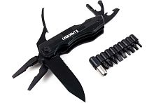 Мультиинструмент (плоскогубцы) "СЛЕДОПЫТ-ARMADA", 112х35х21 мм, 9 предметов, с набором бит, в чехле Мультиинструмент (плоскогубцы) "СЛЕДОПЫТ-ARMADA", 112х35х21 мм, 9 предметов, с набором бит, в чехле