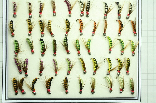 Мушка Донная № 091, Нимфа плетёная боковая, кр. 7