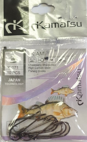 Крючок одинарный Kamatsu Крючок одинарный Kamatsu