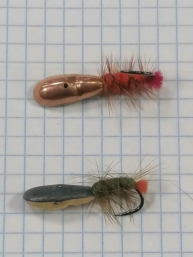 Мормышка Жук с намоткой