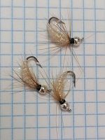 Мушка Донная № 105, кр.8, белая Мушка Донная № 105, кр.8, белая