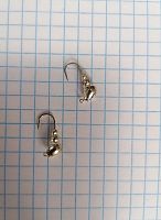 Мормышка Яман Муравей с ушком, SILVER PLATED, d 5, вес 0,9 г Мормышка Яман Муравей с ушком, SILVER PLATED, d 5, вес 0,9 г