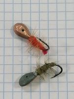 Мормышка Ленковая с намоткой №3 Мормышка Ленковая с намоткой №3