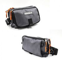 Сумка рыболовная "СЛЕДОПЫТ" Street Fishing MultiLock S-Pouch, 13,5х22х8 см, цв. серый Сумка рыболовная "СЛЕДОПЫТ" Street Fishing MultiLock S-Pouch, 13,5х22х8 см, цв. серый