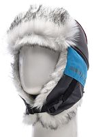 Шапка ушанка зимняя Siberia Lady цвет Голубой/Серый ткань Breathable, 54-56 Шапка ушанка зимняя Siberia Lady цвет Голубой/Серый ткань Breathable, 54-56