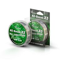 Леска Allvega "All-round X5", d=0.50мм, 100м (Прозрачная) 16,77 кг