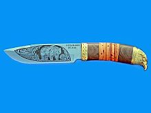 Нож Беркут (кован. грав. литье) Нож Беркут (кован. грав. литье)