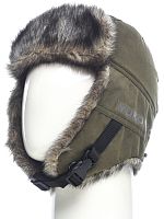 Шапка ушанка зимняя Yukon Ice цвет Хаки ткань Finlandia, р. 58-60 Шапка ушанка зимняя Yukon Ice цвет Хаки ткань Finlandia, р. 58-60