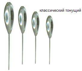 Поплавок Sbirolino BIG GAME Sinking 8g Поплавок Sbirolino BIG GAME Sinking 8g