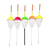 Поплавок Яман "Капля" с цветной антенной, пенопласт. 8 гр