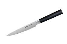Нож кухонный Samura Mo-V, для томатов 120мм, G-10 SM-0071